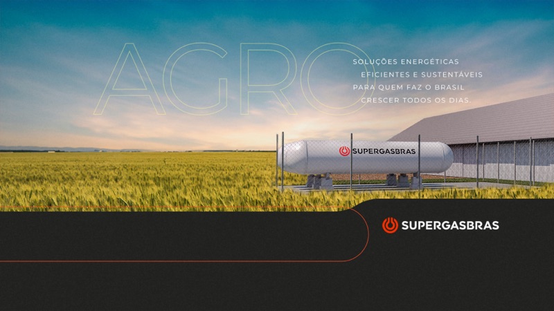 Operação do agronegócio com GLP Supergasbras